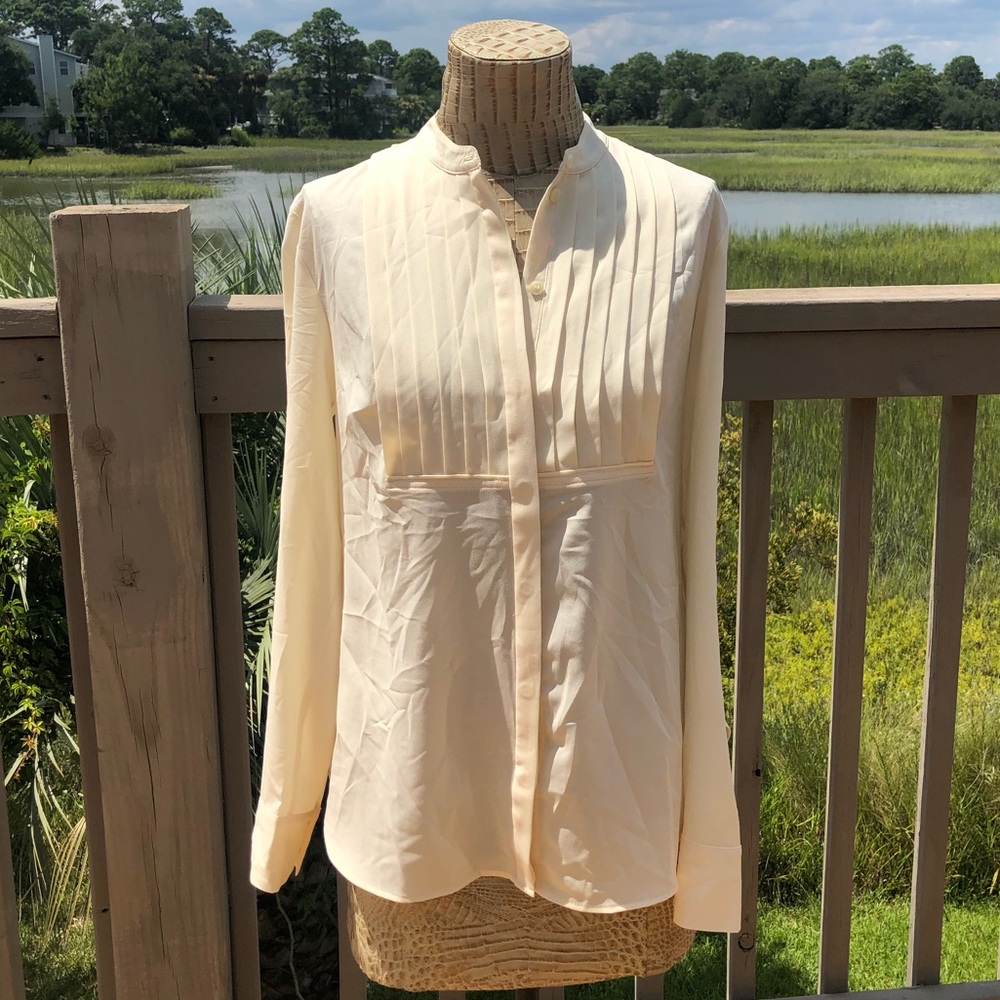 J.Crew Tuxedo Blouse
